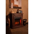 Rustic Electric Fireplace