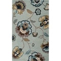 Hand-tufted Andenne Sky Blue Rug (3'6 x 5'6)