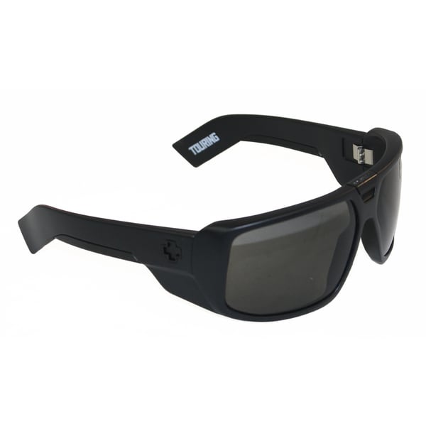 Spy Optic Men's Touring Polarized Matte Black/Grey Sunglasses