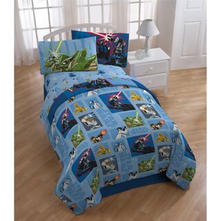 Star Wars 'Cartoon' 5-piece Bed in a Bag with Sheet Set