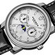 Akribos XXIV Men's Swiss Quartz Moon Phase Multifunction Strap Watch