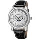 Akribos XXIV Men's Swiss Quartz Moon Phase Multifunction Strap Watch