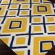 Handwoven Baelen Sunshine Yellow Wool Rug (8' x 11')