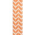 Handwoven Awans Papaya Wool Rug (2'6 x 8')