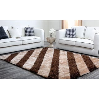 ABBYSON LIVING Plush Sienna Striped Rug