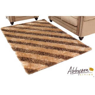 Abbyson Living Plush Sienna Striped Rug