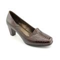 Andiamo Women's 'Croco Pump' Man-Made Dress Shoes (Size 7)