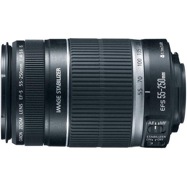 Canon EF-S 55-250mm f/4-5.6 IS Telephoto Zoom Lens
