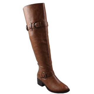 Refresh Women's 'Leslie' Over-the-Knee Riding Boots