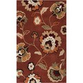 Hand-tufted Anthisnes Paprika Rug (3'6 x 5'6)
