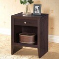 Leelanau Brown Modern Nightstand