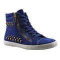 Refresh by Beston Women's 'Melba' High Top Studded Sneakers