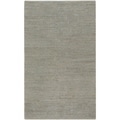 Handwoven Kenitra Dove Gray Natural Fiber Jute Braided Texture Rug (3'6 x 5'6)