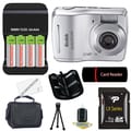 Kodak EasyShare C1505 12MP Silver Digital Camera with 8GB Bundle
