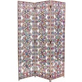 Tall Winter and Spring 5.5-foot Jeweled Room Divider (China)