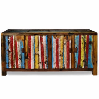 Ecologica Furniture Multicolor Entertainment Console