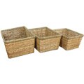 Hand Woven Natural Storage Basket Set (China)