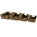Hand Plaited Basket Tray Set (China)