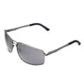 Hot Optix Men's Metal Rectangular Aviator Sunglass