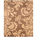 Indo Hand-tufted Gray/ Beige Wool Area Rug (10' x 12')