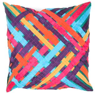 Multicolor Square Pillows (Set of 2)