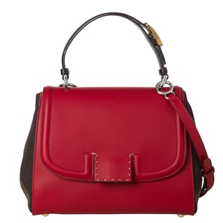 Fendi 8BN234 00FKN F0RPE Pequin Silvana Satchel Bag