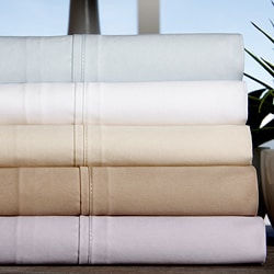 Brielle Home 380 Thread Count 100-percent Cotton Sateen Sheets-Image