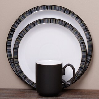 Denby Jet Stripes 12-piece Tableware Set