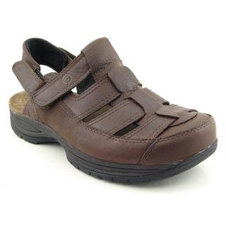Dunham Men's 'Elkin' Leather Sandals - Extra Wide (Size 14 ...