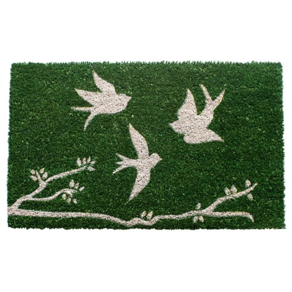 Trio of Birds Coir Doormat 15050805 Shopping Big