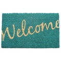 Cursive Welcome Coir Doormat
