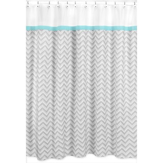 Teal Shower Curtain Liner Coral and Turquoise Curt