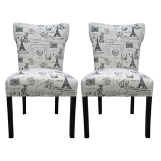 Bella French Onyx Dinning Chairs (Set of 2)