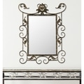 Safavieh Brenda Antiqued Brown/ Gold Mirror