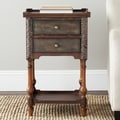 Safavieh Marge Dark Brown Side Table