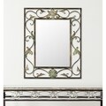 Safavieh Cheryl Antiqued Brown/ Gold Mirror