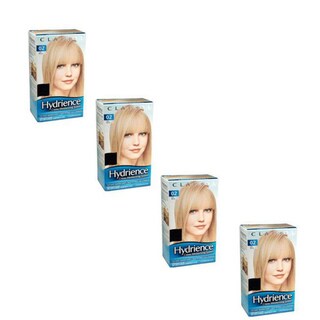 Clairol Hydrience Creme Beach Beige 02 Moisturizing Hair Color System (Pack of 4)