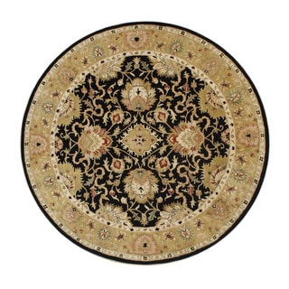 Alliyah Moon Indigo New Zeeland Blend Wool Rug (10' x 10')