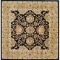 Alliyah Moon Indigo New Zeeland Blend Wool Rug (10' x 10')