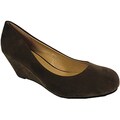 Betani by Beston Women's 'Iris' Wedge-heel Pumps