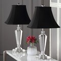 Indoor 1-light Lilly Crystal Table Lamps (Set of 2)