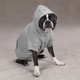 Zack & Zoey Grey Basic Pet Hoodie
