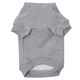 Zack & Zoey Grey Basic Pet Hoodie