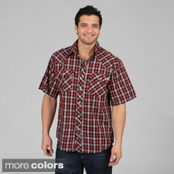 Farmall IH Men's Western Plaid Shirt at Amazon Men's Clothing