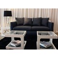 Decenni Divina Austrian Leather 7-Foot Sofa