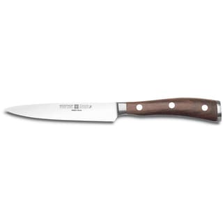 Wusthof Ikon 4.5-Inch Utility Knife with Blackwood Handle