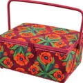 Sewing Basket Rectangle-12-1/2"X9-1/2"X6-3/4"