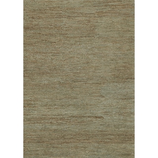 Hand-woven Natura Slate Jute Rug (7'10 x 11')