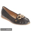 Henry Ferrera Women's Chain Detail Loafer Flats