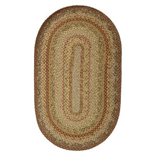 Autumn Cotton Braided Rug (5' x 8' Oval)